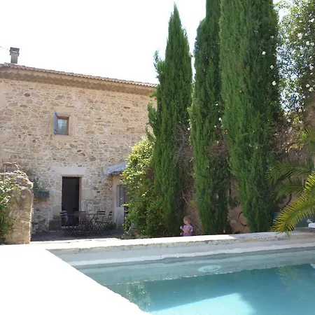 Proche Uzes - Maison De Charme-tres Confortable-piscine Chauffee Σπίτι διακοπών Saint-Pons-la-Calm